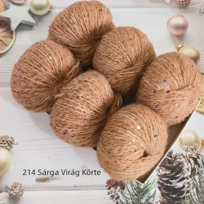 Csillogó alpaka mohair fonal, worsted fonásból, forma: tekercs, eredet: Hebei Baoding, kötéshez alkalmas
