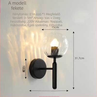 Nordikus stílusú falikar nappaliba és hálószobába, modern minimalist LED falvilágítás TV hátteréhez és folyosóhoz