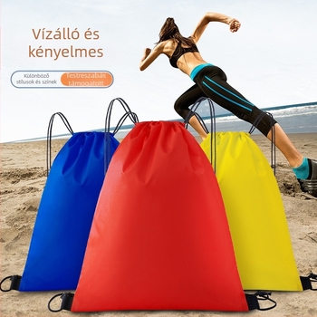 Poliészter kocka formájú hátizsák, sokoldalú, utazáshoz és tároláshoz