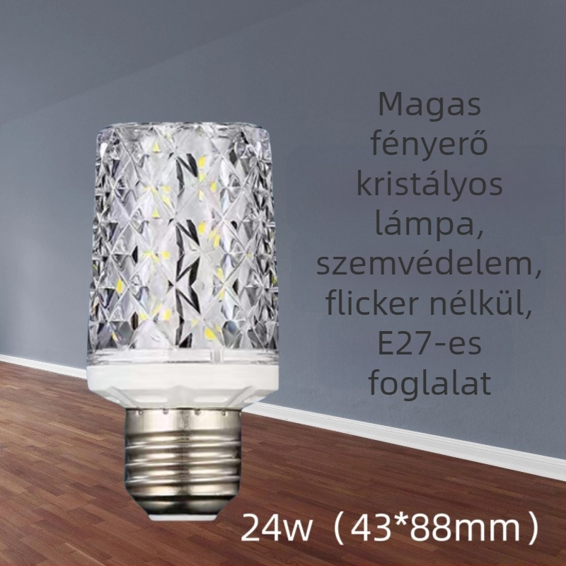 Háztartási LED kukorica lámpa, modell t2, 220 V, LED chip Sanan Optoelectronics, LED gyöngyök 2835, fénysugár 360°