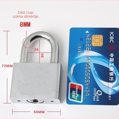 Ajtózár, lopás elleni védelem, egyenes nyitású lakat, anyag: Egyéb, márka: Egyéb, stílus: Egyéb