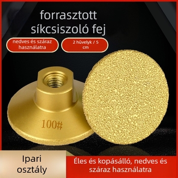 Melton MG025 Gyémánt Brazing síkcsiszoló fej csempéhez, márványhoz és kőhöz – polírozás