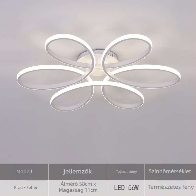 Mennyezeti LED lámpa, X079 modell, 220V, 15–30 m² lefedettség, CRI ≥95