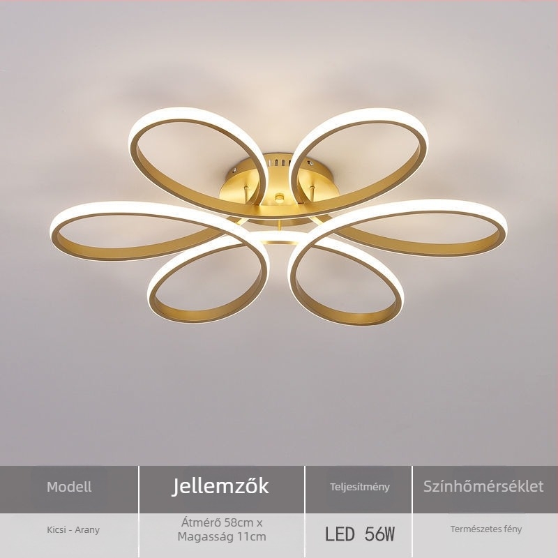 Mennyezeti LED lámpa, X079 modell, 220V, 15–30 m² lefedettség, CRI ≥95