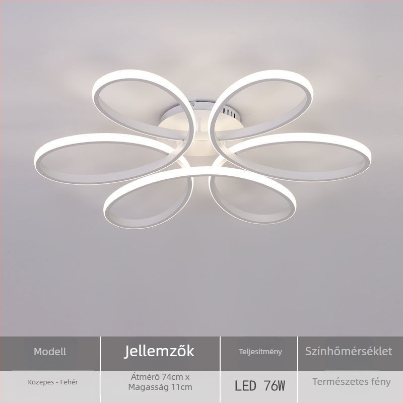 Mennyezeti LED lámpa, X079 modell, 220V, 15–30 m² lefedettség, CRI ≥95