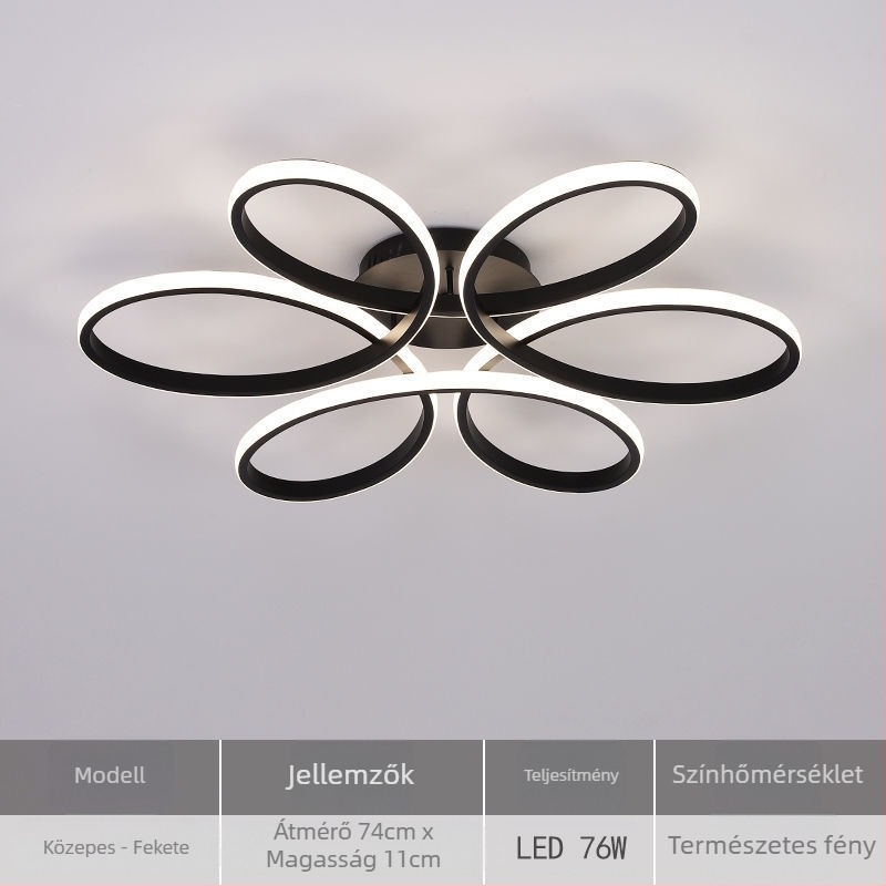 Mennyezeti LED lámpa, X079 modell, 220V, 15–30 m² lefedettség, CRI ≥95