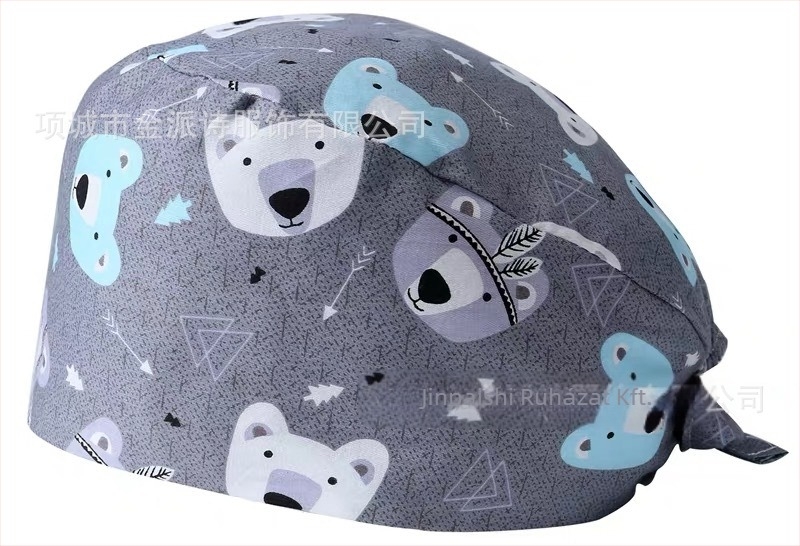 Unisex pamut pullóver sapka graffiti mintával, lapos tetejű, nyomtatott logó