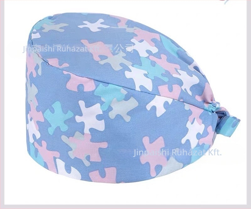 Unisex pamut pullóver sapka graffiti mintával, lapos tetejű, nyomtatott logó