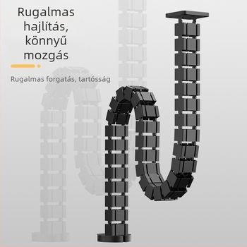 Kígyó alakú kábelkezelő cső • Anyag: PP • Márka: Goweichi • Modell: 2024725-1 • Stílus: Modern egyszerű