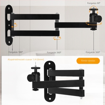 Projektor falra szerelhető tartó