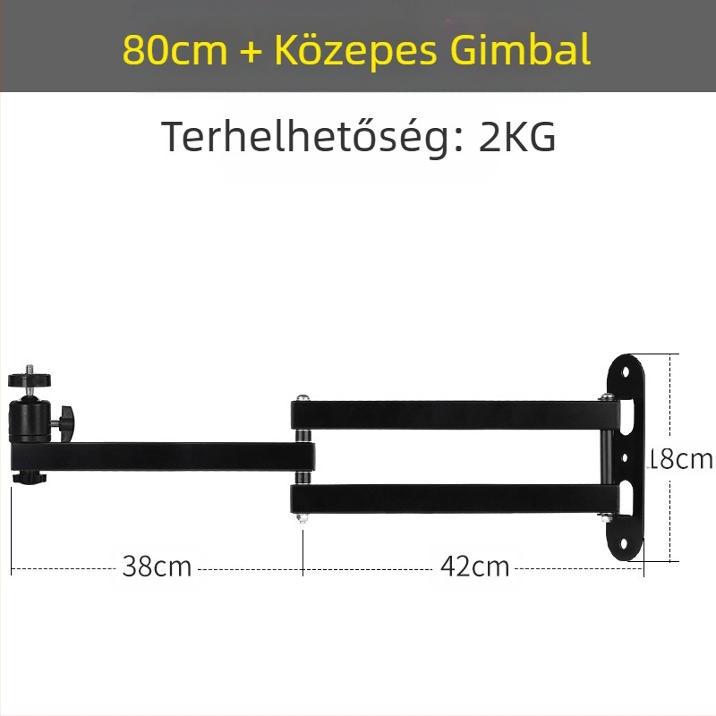 Projektor falra szerelhető tartó