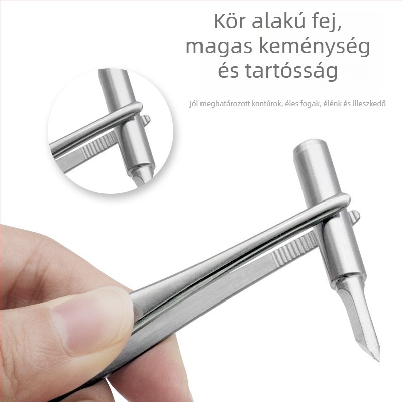 Csipesz akváriumhoz és növényekhez – egyenes fejű, rozsdamentes acél 304, korrózióálló, testreszabható