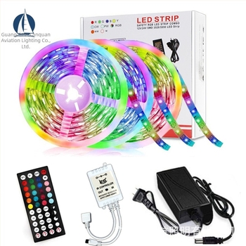 LED szalagkészlet 5050 RGB 2835 intelligens zenei APP Bluetooth Wi-Fi két mód 5m 10m 20m