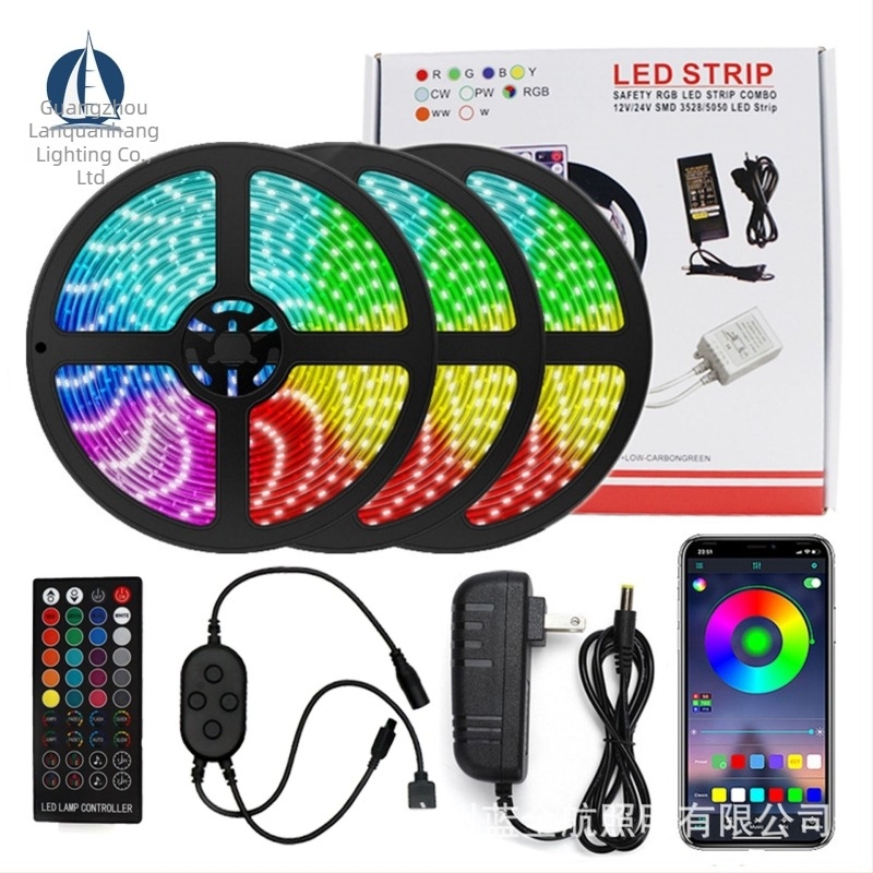 LED szalagkészlet 5050 RGB 2835 intelligens zenei APP Bluetooth Wi-Fi két mód 5m 10m 20m