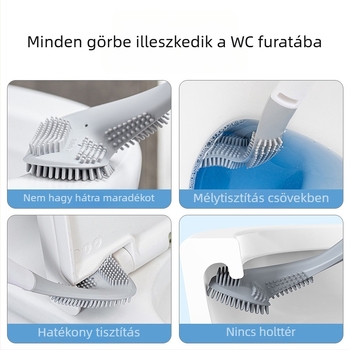 WC-kefe holttér nélküli dizájn — műanyag, tömeg 0.5, 1 db, karton csomagolás, márka CCKO