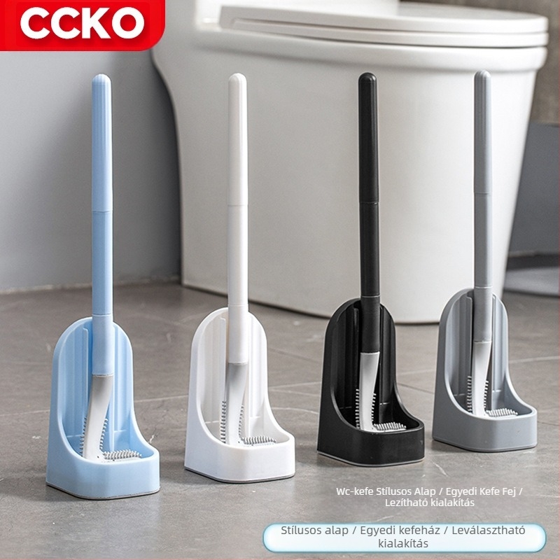 WC-kefe holttér nélküli dizájn — műanyag, tömeg 0.5, 1 db, karton csomagolás, márka CCKO