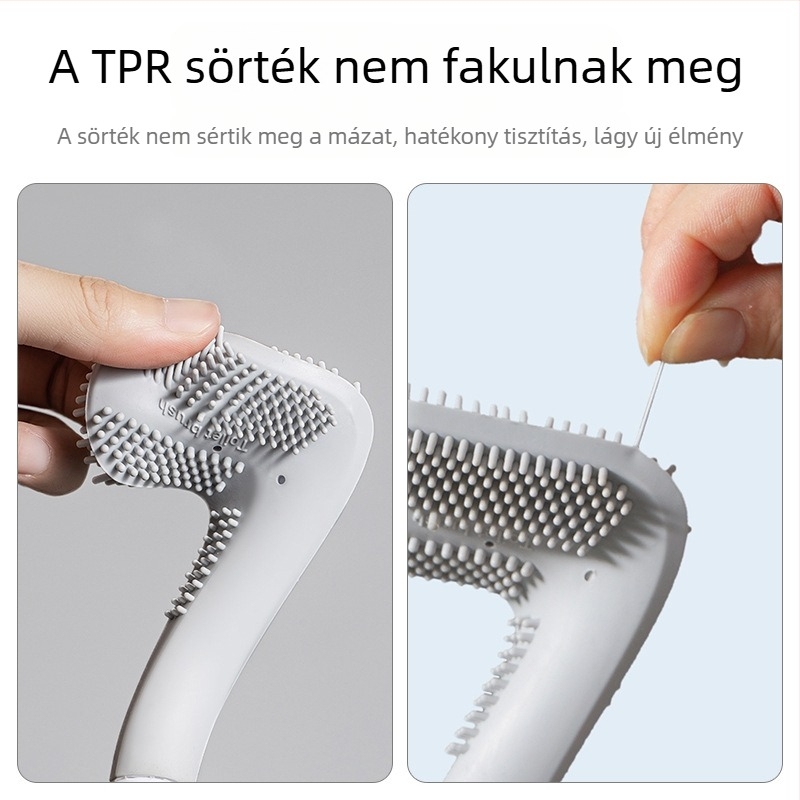 WC-kefe holttér nélküli dizájn — műanyag, tömeg 0.5, 1 db, karton csomagolás, márka CCKO
