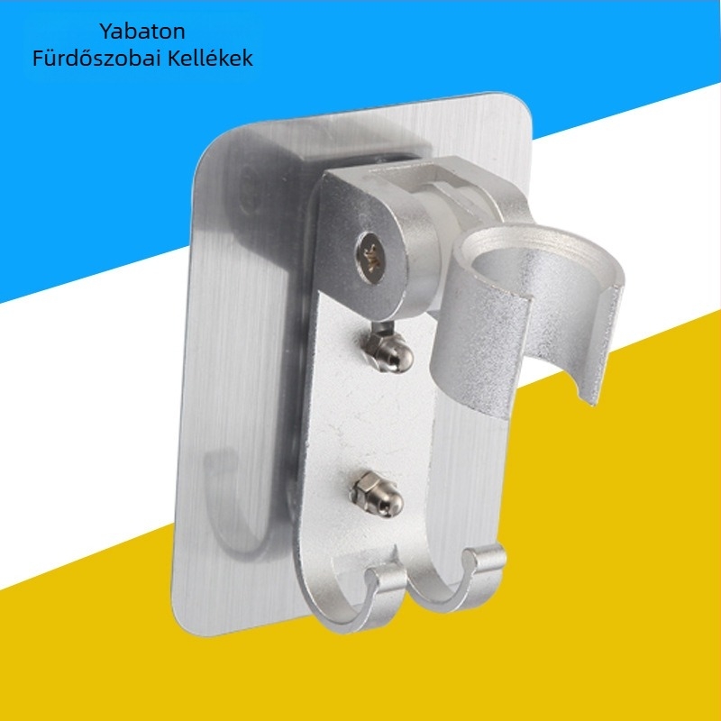 Hordozható negatív ionos zuhanyfej, ABS anyag, masszázs- és esőfunkciók, menetes szerelés