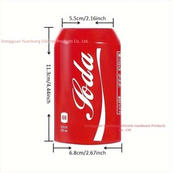 Szilikon palackvédő italokhoz nyomtatott logóval (Anyag: műanyag; FDA-kompatibilis; licencbenyújtott privát címke; kiváló minőség)