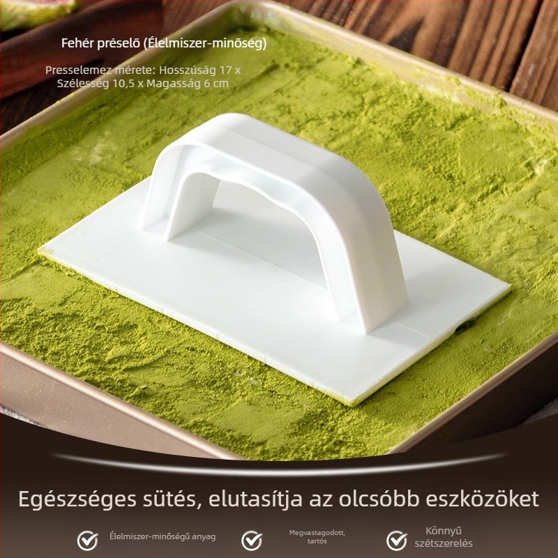 Konditer-formák készlet préselő-, formázó- és vágólemezkkel Snowflake Crisp és Ejiao Cake számára, kínai stílusú, otthoni használatra teljes készlet