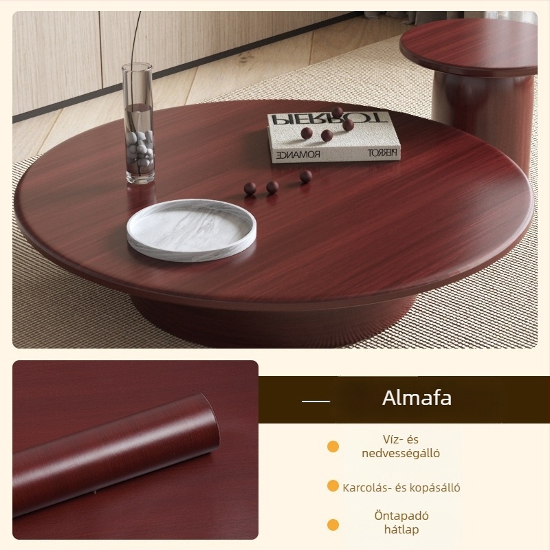 Fa mintás öntapadós matrica bútorokra – vízálló, nedvességálló, szennyeződés- és penészmentes, PVC falidekor