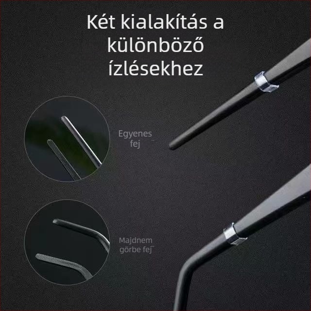 Rozsdamentes acél vízi növények csipesze, egyenes fejű, korrózióálló, testreszabható