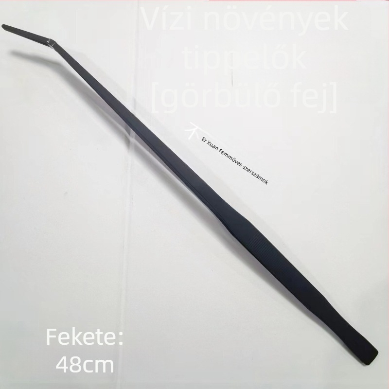 Rozsdamentes acél vízi növények csipesze, egyenes fejű, korrózióálló, testreszabható