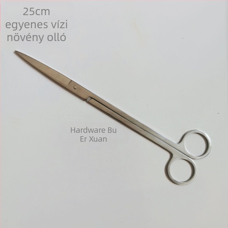 Rozsdamentes acél vízi növények csipesze, egyenes fejű, korrózióálló, testreszabható