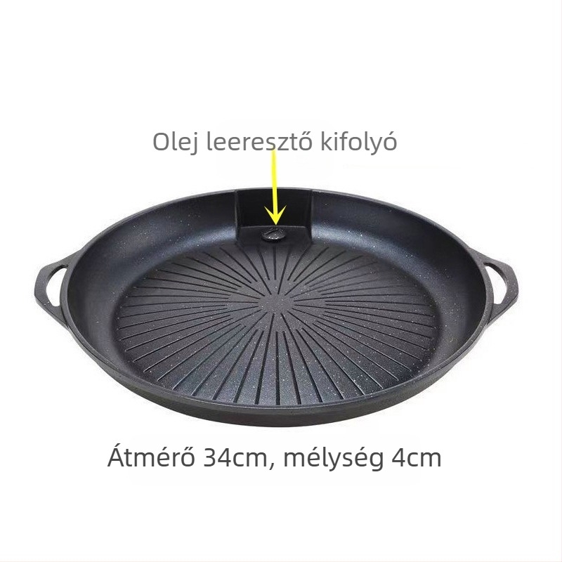 Grill tálca - Alumínium, négyzet alakú, többfunkciós, hordozható, szigetelés, tapadásmentes (Anyag: Aluminium; Forma: Négyzet; Funkciók: Többfunkciós, Hordozható, Szigetelés, Tapadásmentes; Súly: 1.25 kg)