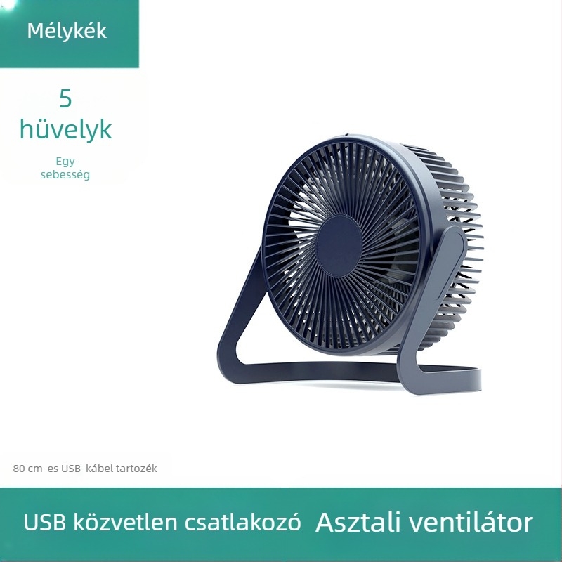 USB-s mini asztali ventilátor, 5/6/8 hüvelyk méretben, irodai asztali ventilátor, nagy légáramlattal