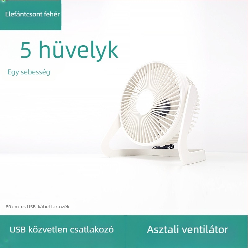 USB-s mini asztali ventilátor, 5/6/8 hüvelyk méretben, irodai asztali ventilátor, nagy légáramlattal