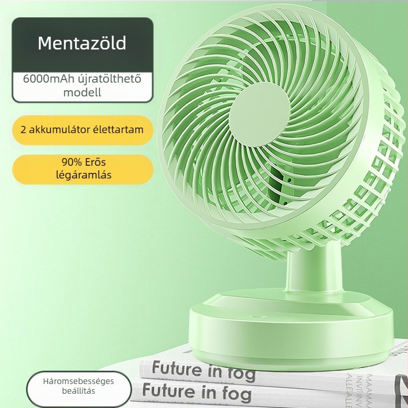 USB-s mini asztali ventilátor, 5/6/8 hüvelyk méretben, irodai asztali ventilátor, nagy légáramlattal