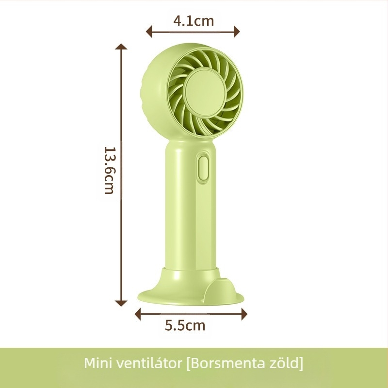 2026 Hordozható mini újratölthető kézi ventilátor párásító permettel, kültéri használatra, USB, 3 sebesség