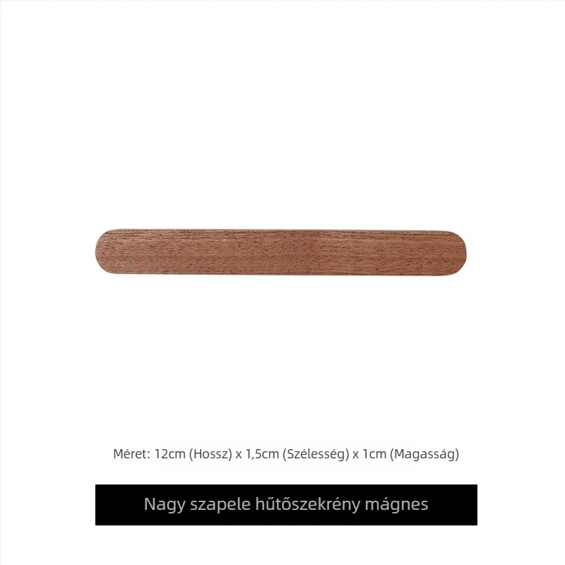 Fából készült hűtőmágnes üzenetfal, egyszerű stílus — Beauty Room