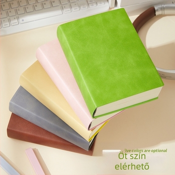 Notebook Longe/Langjie PU borítóval, vonalas kötés, Dowling papír 80 g/m², 640 oldal, üzleti iroda stílus