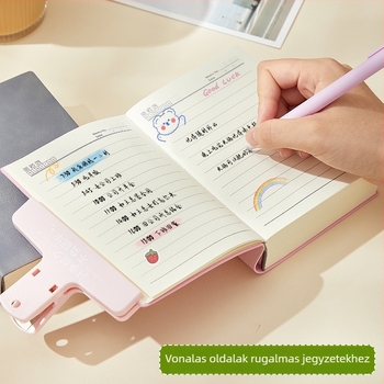 Notebook Longe/Langjie PU borítóval, vonalas kötés, Dowling papír 80 g/m², 640 oldal, üzleti iroda stílus