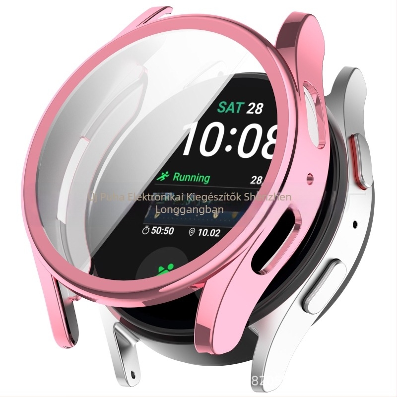 TPU elektroplattált védőtok Samsung Galaxy Watch7-hez, XPR gyártótól – kompatibilis Galaxy Watch7-hez, súly 10 g