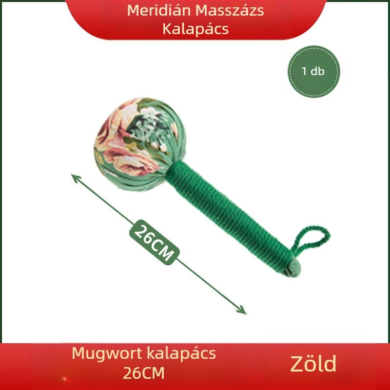 Mugwort Egészség Kalapács AY-006 – Meridián Masszázs Eszköz az Egész Testre (Hát, Váll, Nyak, Derek, Lábak)