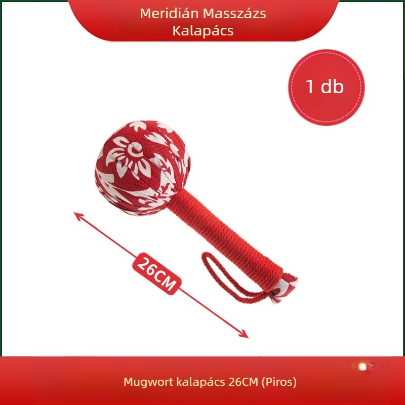 Mugwort Egészség Kalapács AY-006 – Meridián Masszázs Eszköz az Egész Testre (Hát, Váll, Nyak, Derek, Lábak)