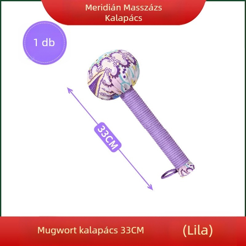 Mugwort Egészség Kalapács AY-006 – Meridián Masszázs Eszköz az Egész Testre (Hát, Váll, Nyak, Derek, Lábak)