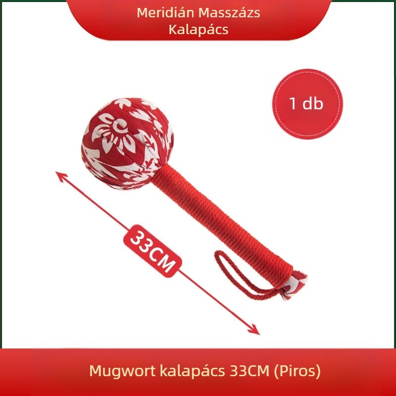 Mugwort Egészség Kalapács AY-006 – Meridián Masszázs Eszköz az Egész Testre (Hát, Váll, Nyak, Derek, Lábak)