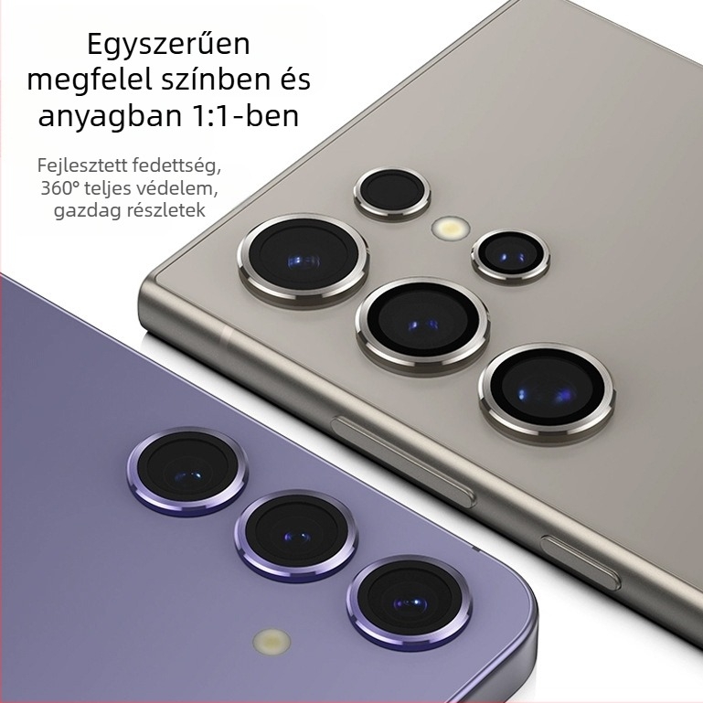 Bynee Objektív Film Samsunghoz — edzett üveg, objektív fólia, HD, ütésálló, porálló, anti-fall