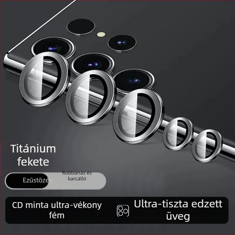 Bynee Objektív Film Samsunghoz — edzett üveg, objektív fólia, HD, ütésálló, porálló, anti-fall