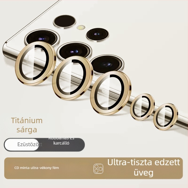 Bynee Objektív Film Samsunghoz — edzett üveg, objektív fólia, HD, ütésálló, porálló, anti-fall