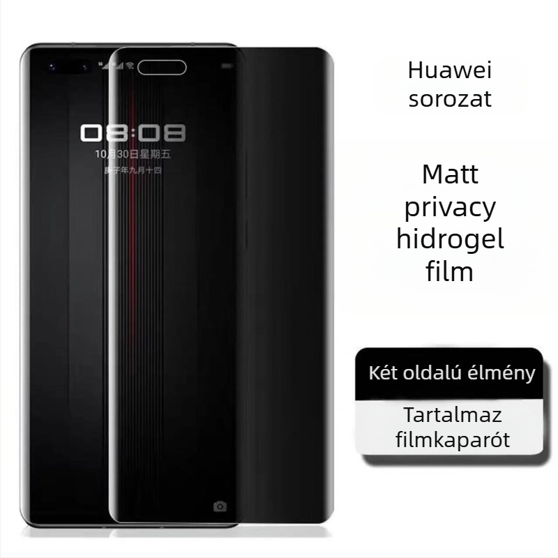 OnePlus Ace3 Pro Elülső kijelzővédő fólia - Hidrogel/puha film, anti-ujjlenyomat, kompatibilis OnePlus