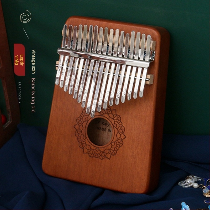 Jiada Kalimba, ujjzongora, 17 hang, 11×18×3.3 cm