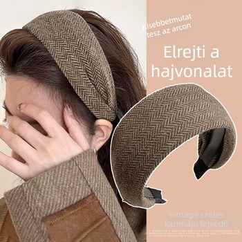 Sensitive Jewelry – kézzel készített szövött hajpánt nőknek, 2025 tavasz, sokoldalú fejfedő