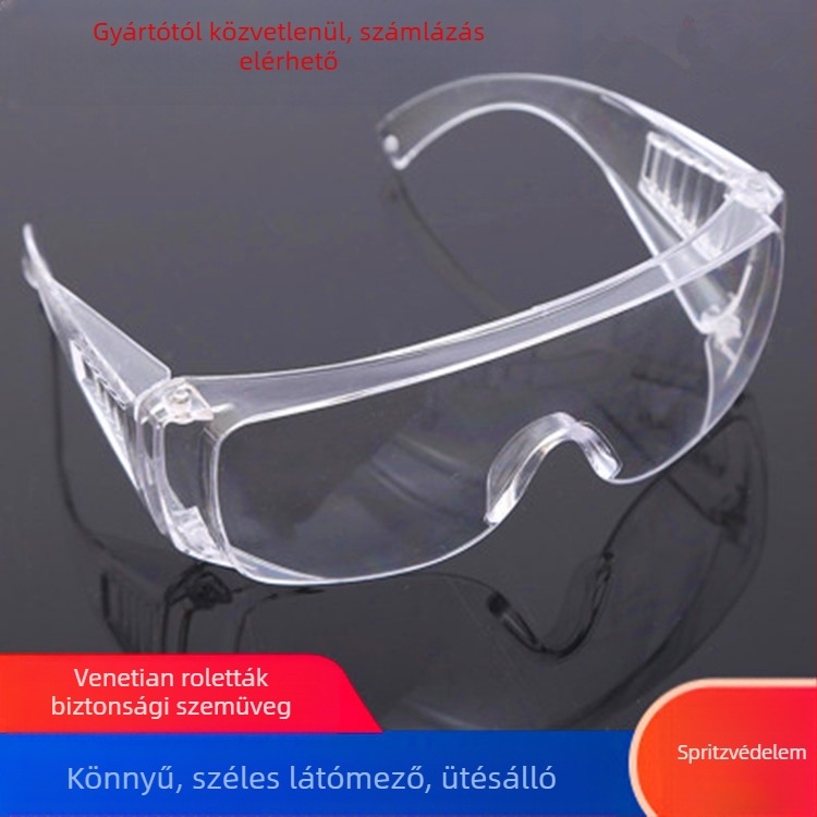 Védő szemüveg Windproof mirror modell, PC anyag, ütésálló, kerékpározáshoz, síeléshez és hegymászáshoz (PC; Windproof mirror; 100% fényáteresztés; ütésálló)