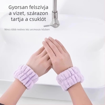 Arcmosáshoz használt csuklópánt, vízálló, izzadságszívó, magas rugalmasságú, Friendly márka