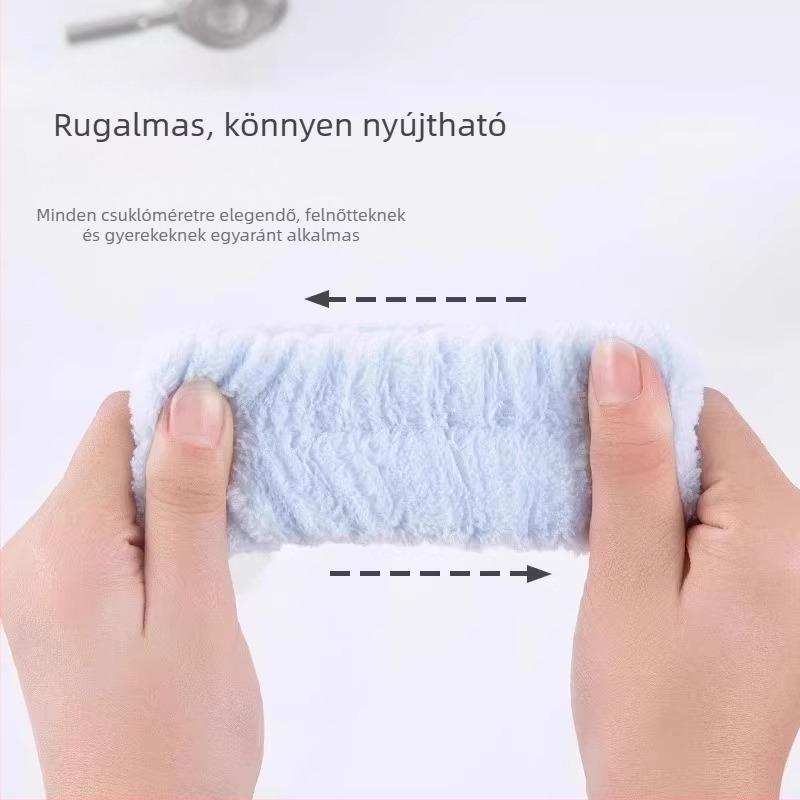 Arcmosáshoz használt csuklópánt, vízálló, izzadságszívó, magas rugalmasságú, Friendly márka